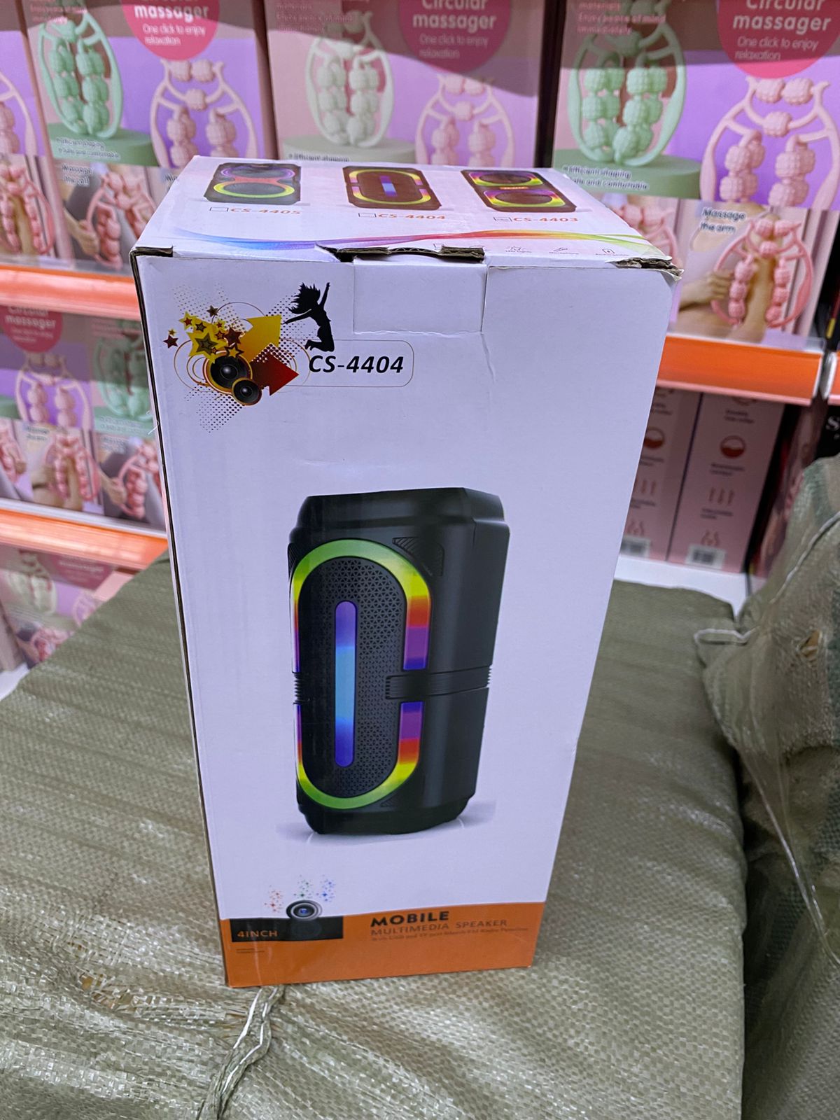 Parlante CS-4405 con Luces RGB | Mundo Ofertas CR