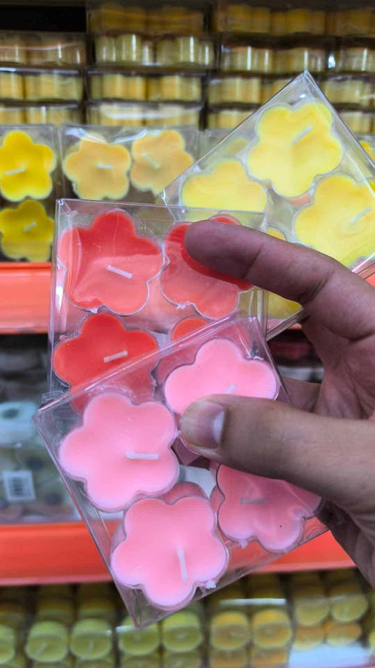 Velas Decorativas 4 Pcs | Mundo Ofertas CR