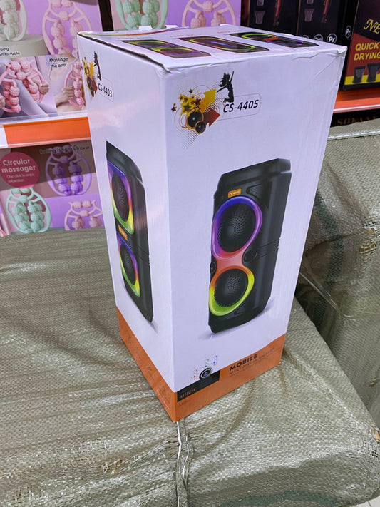Parlante CS-4405 con Luces RGB | Mundo Ofertas CR